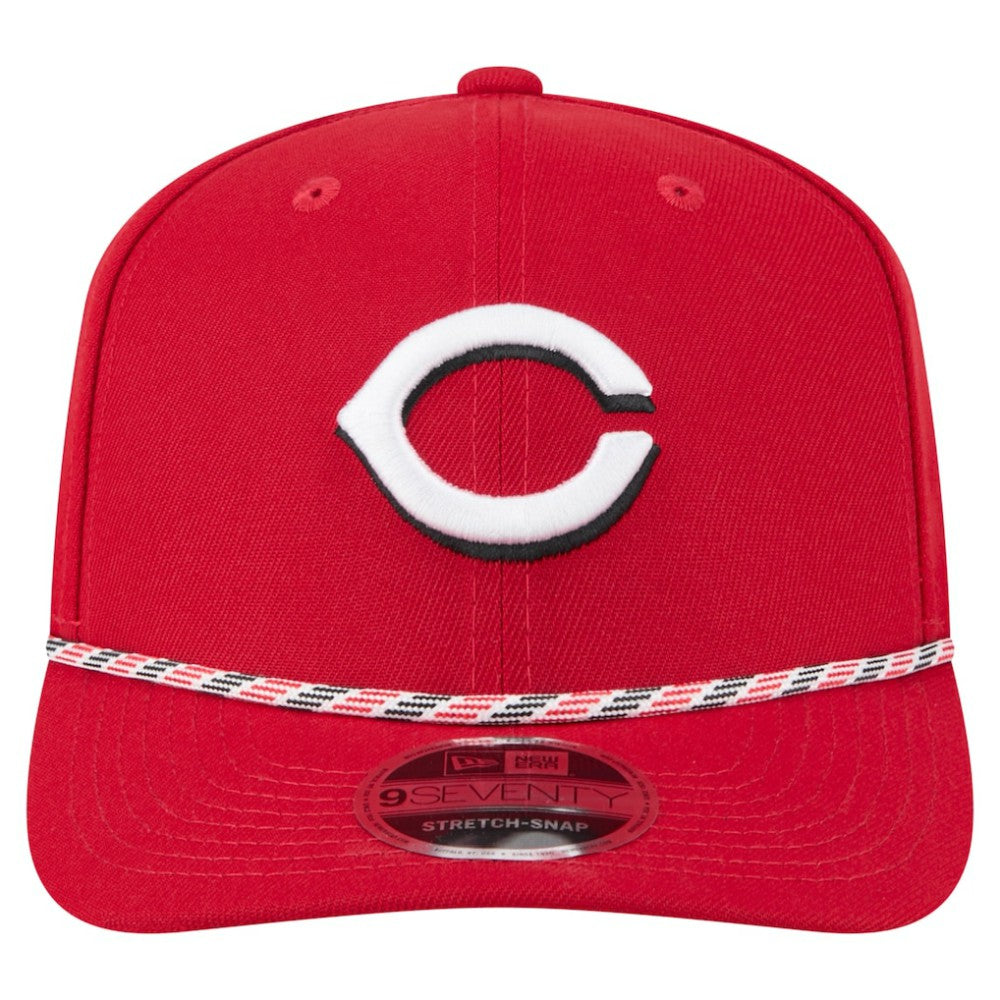 Cincinnati Reds New Era Multi-Rope 9SEVENTY Stretch-Snap Hat | MLB Outlet
