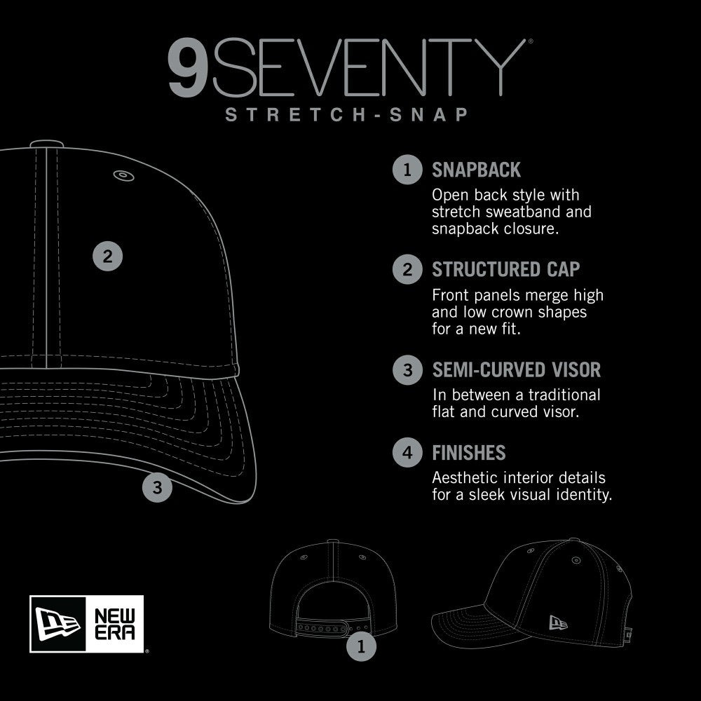 Los Angeles Angels New Era Multi-Rope 9SEVENTY Stretch-Snap Hat | MLB Online