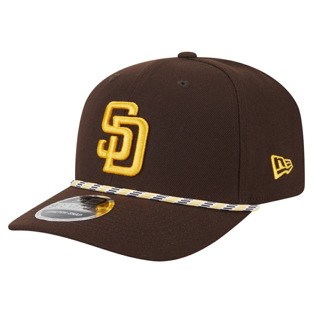 San Diego Padres New Era Multi-Rope 9SEVENTY Stretch-Snap Hat | MLB On Sale