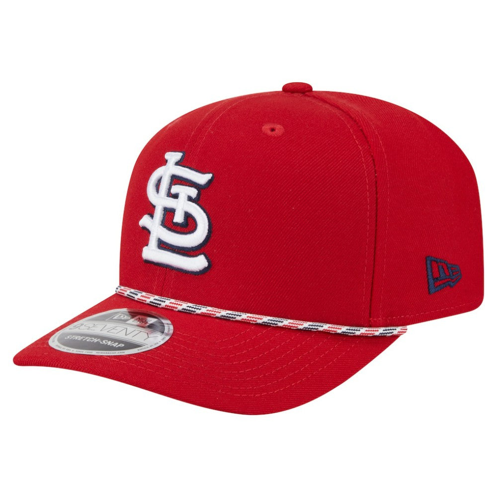 St. Louis Cardinals New Era Multi-Rope 9SEVENTY Stretch-Snap Hat | MLB US