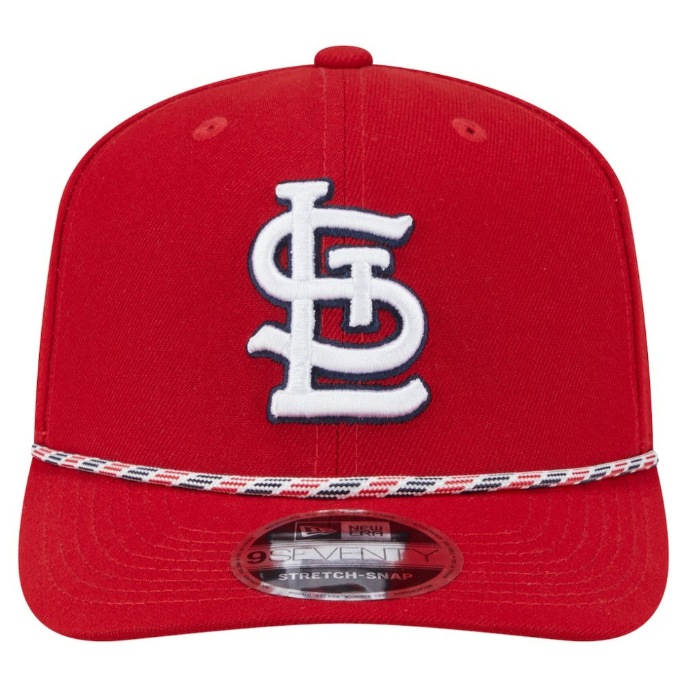 St. Louis Cardinals New Era Multi-Rope 9SEVENTY Stretch-Snap Hat | MLB US
