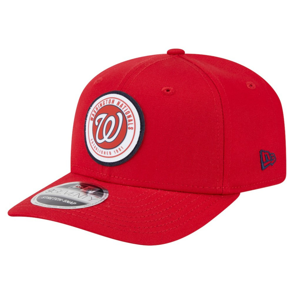 Washington Nationals New Era Circle Patch 9SEVENTY Stretch-Snap Hat | MLB For sale