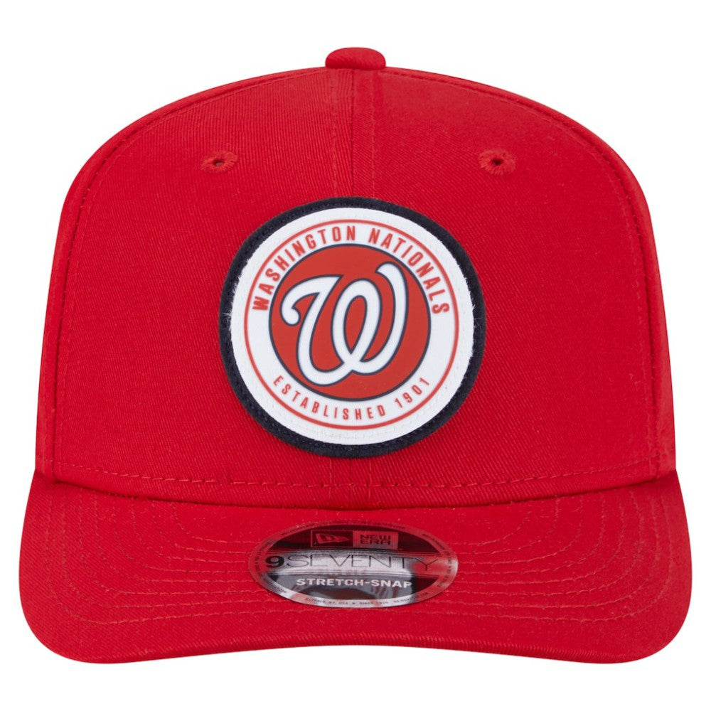 Washington Nationals New Era Circle Patch 9SEVENTY Stretch-Snap Hat | MLB For sale