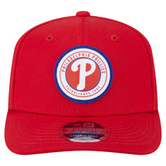 Philadelphia Phillies New Era Circle Patch 9SEVENTY Stretch-Snap Hat | MLB US