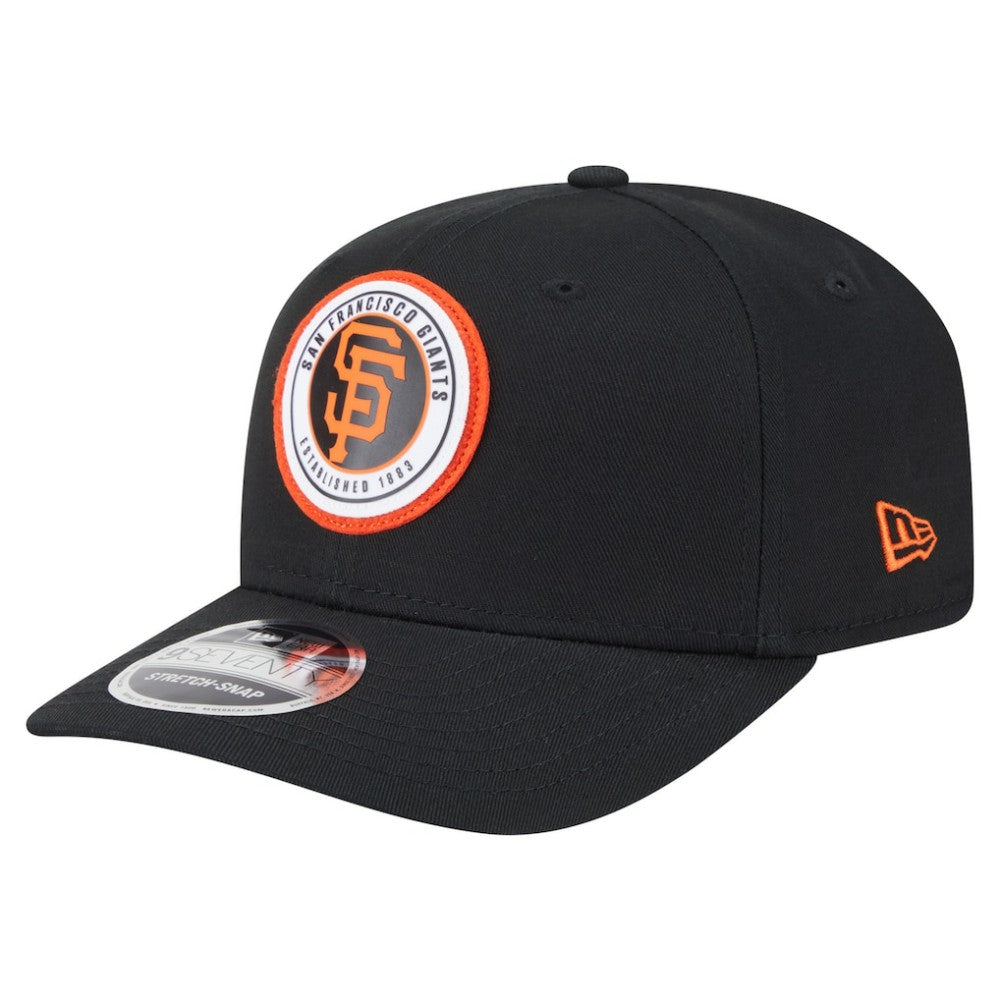 San Francisco Giants New Era Circle Patch 9SEVENTY Stretch-Snap Hat | MLB US
