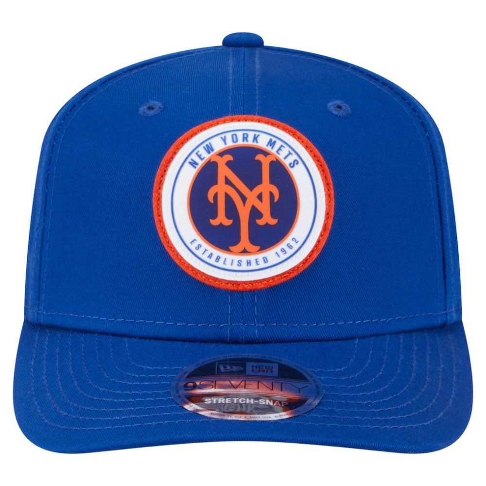 New York Mets New Era Circle Patch 9SEVENTY Stretch-Snap Hat | MLB Near me