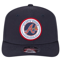 Atlanta Braves New Era Circle Patch 9SEVENTY Stretch-Snap Hat | MLB Near me