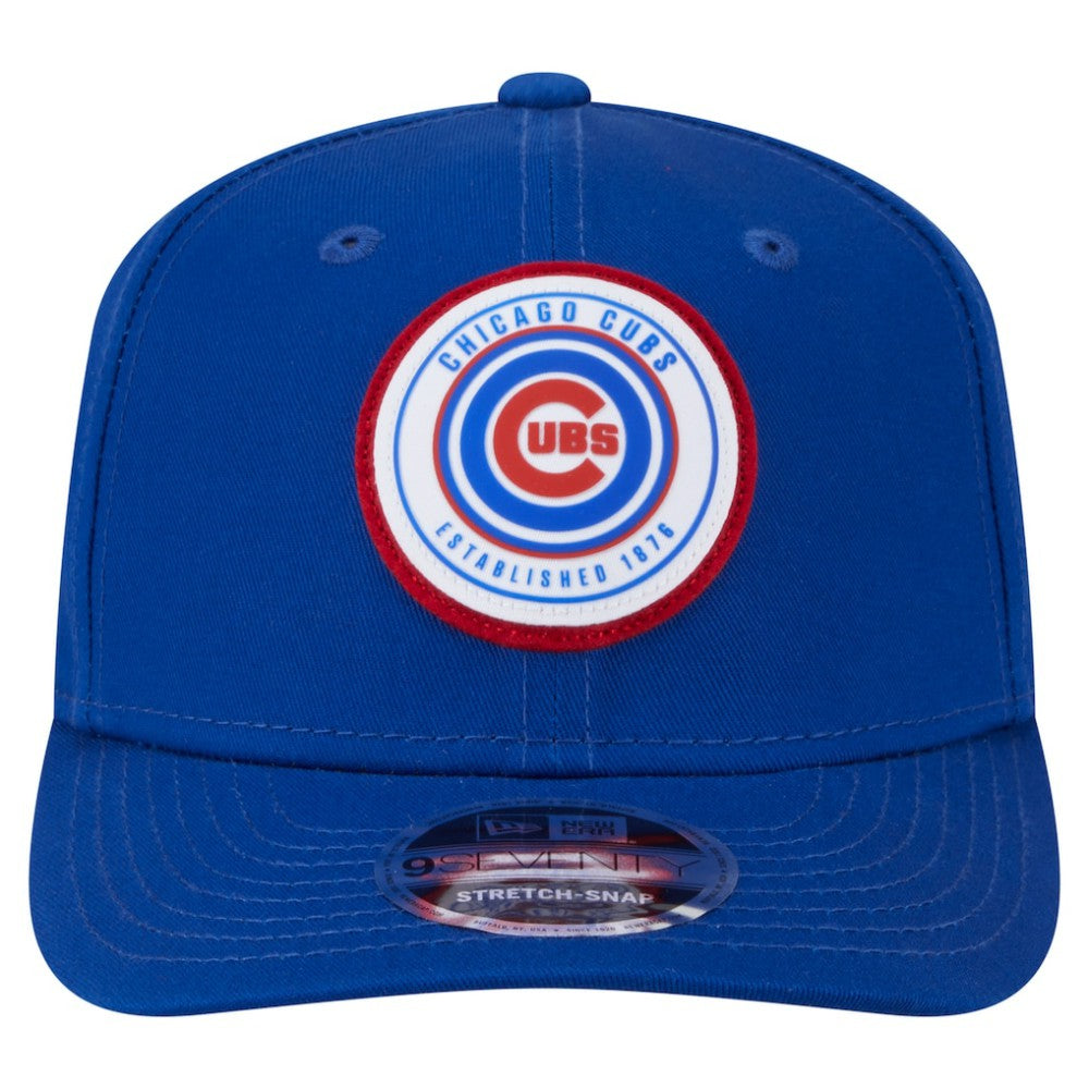 Chicago Cubs New Era Circle Patch 9SEVENTY Stretch-Snap Hat | MLB New