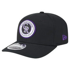 Colorado Rockies New Era Circle Patch 9SEVENTY Stretch-Snap Hat | MLB Online