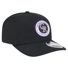 Colorado Rockies New Era Circle Patch 9SEVENTY Stretch-Snap Hat | MLB Online