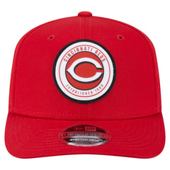 Cincinnati Reds New Era Circle Patch 9SEVENTY Stretch-Snap Hat | MLB New