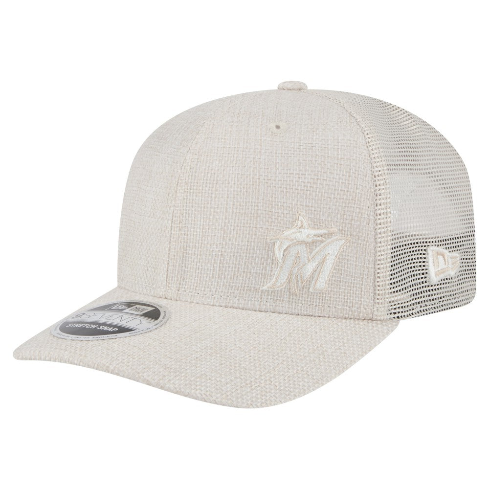 Miami Marlins New Era Flawless 9SEVENTY Stretch-Snap Hat | MLB On Sale