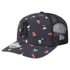 Los Angeles Angels New Era Adventure Drinks Pattern 9SEVENTY Stretch-Snap Hat | MLB Discount