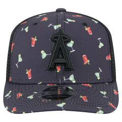 Los Angeles Angels New Era Adventure Drinks Pattern 9SEVENTY Stretch-Snap Hat | MLB Discount