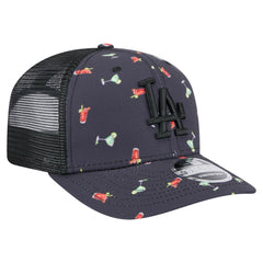 Los Angeles Dodgers New Era Adventure Drinks Pattern 9SEVENTY Stretch-Snap Hat | MLB Sale