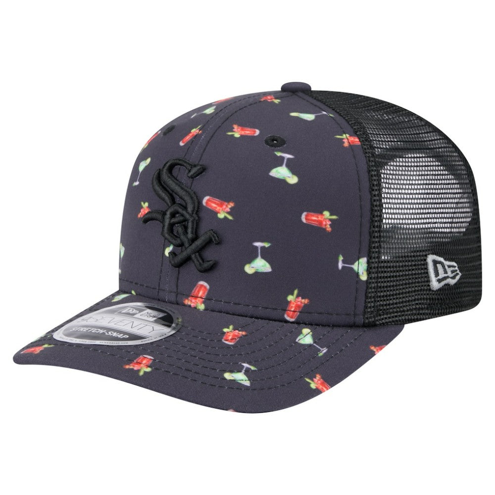 Chicago White Sox New Era Adventure Drinks Pattern 9SEVENTY Stretch-Snap Hat | MLB US