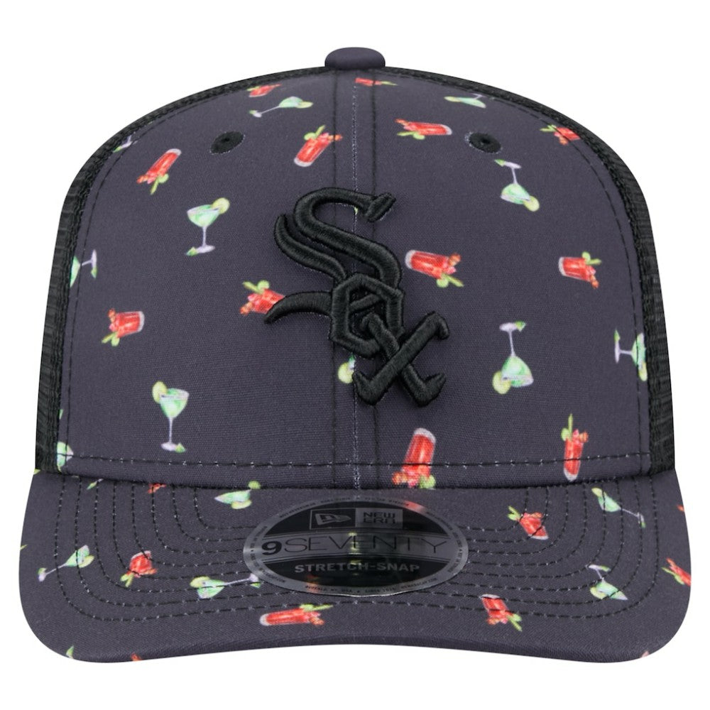 Chicago White Sox New Era Adventure Drinks Pattern 9SEVENTY Stretch-Snap Hat | MLB US
