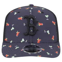 Boston Red Sox New Era Adventure Drinks Pattern 9SEVENTY Stretch-Snap Hat | MLB Shop