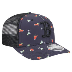 Boston Red Sox New Era Adventure Drinks Pattern 9SEVENTY Stretch-Snap Hat | MLB Shop