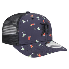 Detroit Tigers New Era Adventure Drinks Pattern 9SEVENTY Stretch-Snap Hat | MLB Outlet