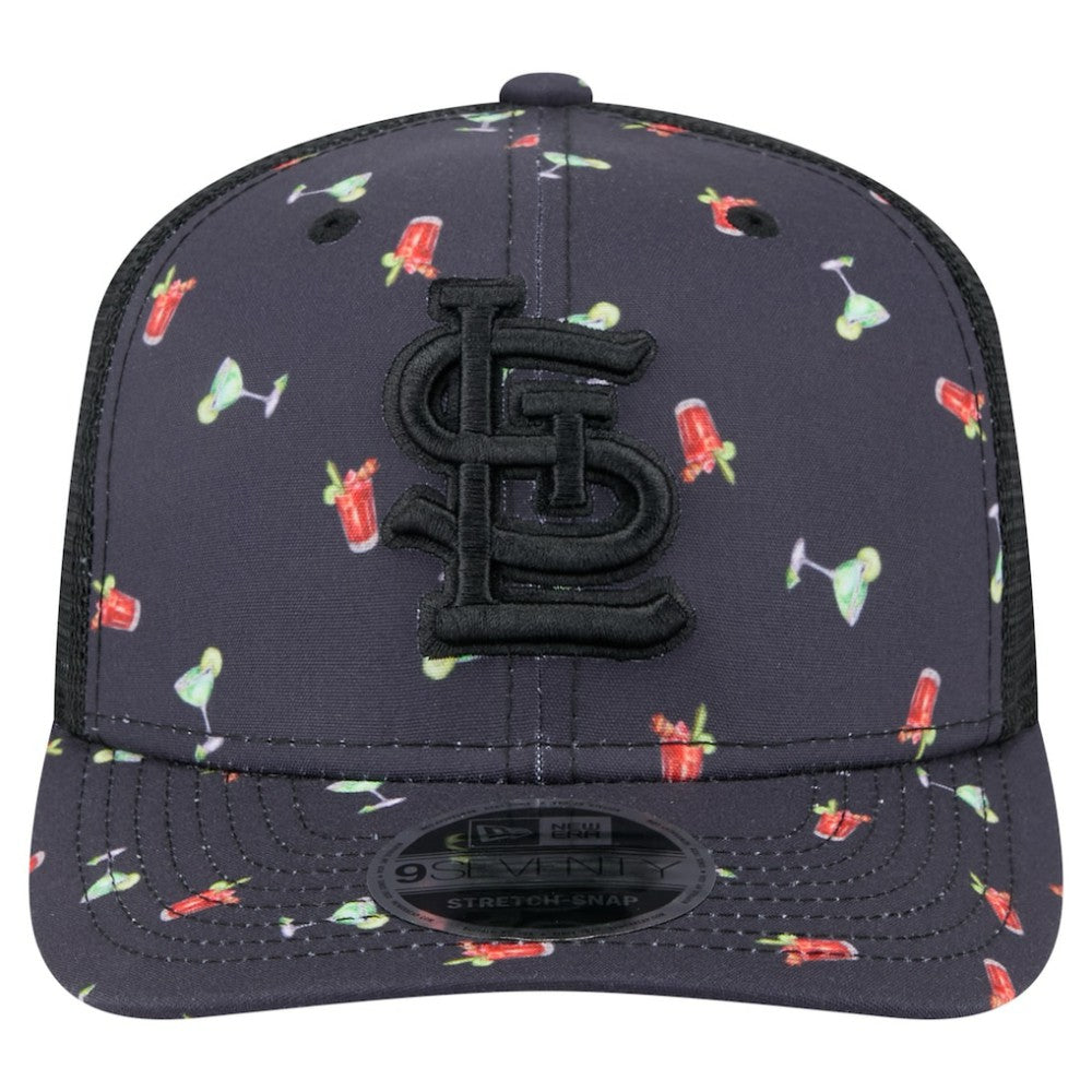 St. Louis Cardinals New Era Adventure Drinks Pattern 9SEVENTY Stretch-Snap Hat | MLB Online