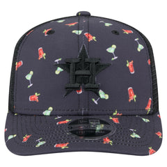 Houston Astros New Era Adventure Drinks Pattern 9SEVENTY Stretch-Snap Hat | MLB Shop