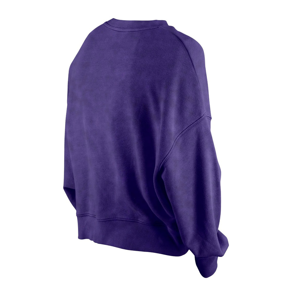 Phoenix Suns Women's Throwback Vintage Enzyme Wash Oversized Boxy Pullover Sweatshirt Discount