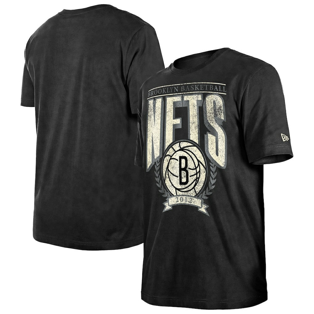 Brooklyn Nets Throwback Vintage Boxy Mineral Wash T-Shirt Discount