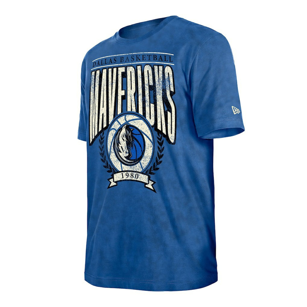 Dallas Mavericks Throwback Vintage Boxy Mineral Wash T-Shirt sale Online