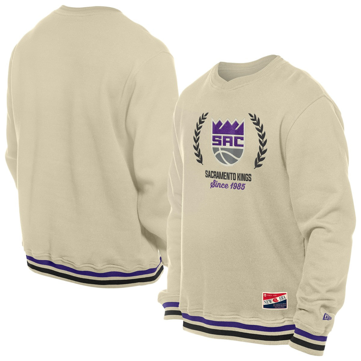 Sacramento Kings Throwback Vintage Pullover Sweatshirt On Sale