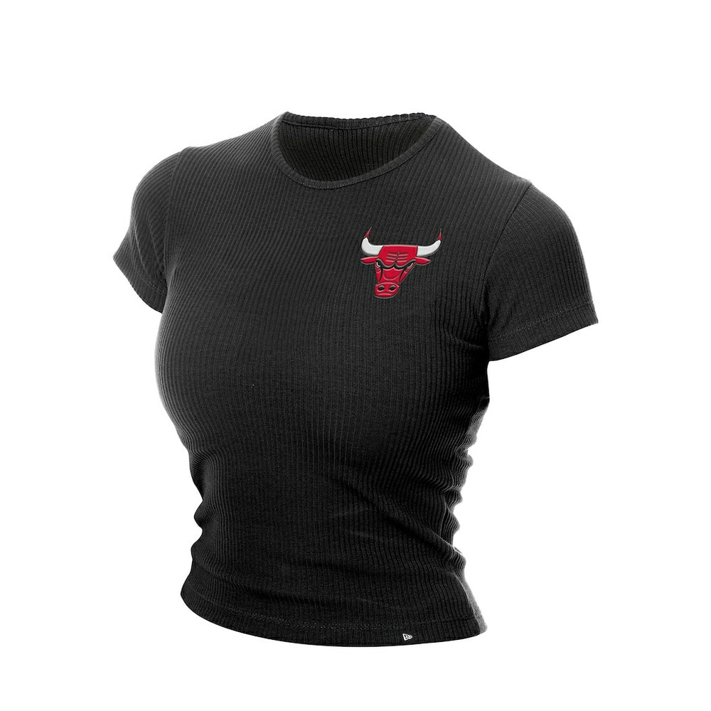 Chicago Bulls Women's Leisure Collection Baby Doll Cropped T-Shirt sale On Sale