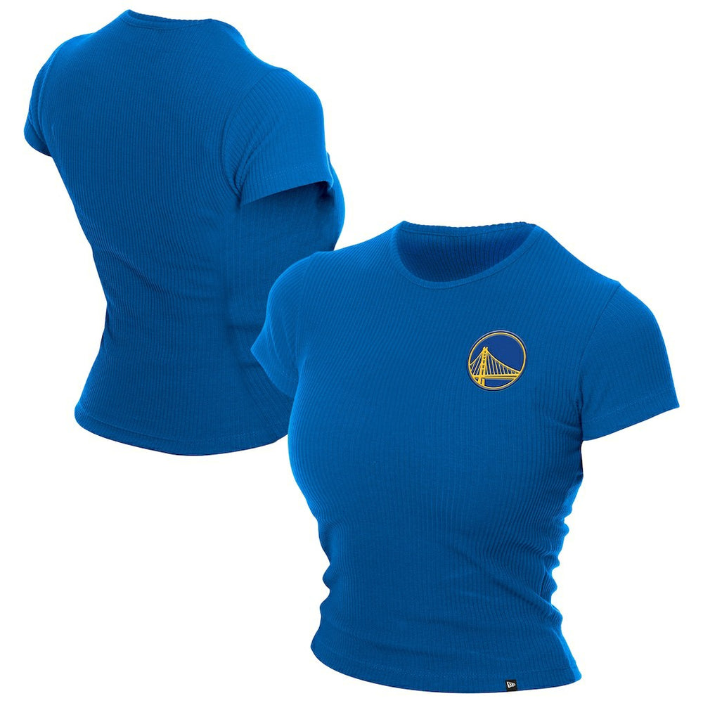 Golden State Warriors Women's Leisure Collection Baby Doll Cropped T-Shirt sale On Sale