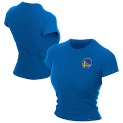 Golden State Warriors Women's Leisure Collection Baby Doll Cropped T-Shirt sale On Sale