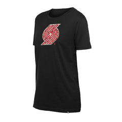 Portland Trail Blazers Women's Glam Game Flower T-Shirt Outlet