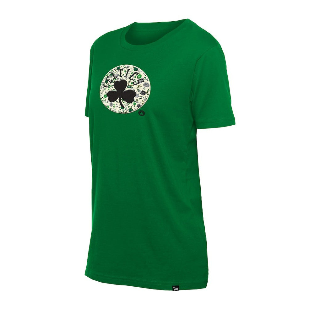Boston Celtics Women's Glam Game Flower T-Shirt Online