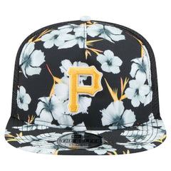Pittsburgh Pirates New Era Adventure Pattern Golfer Trucker Snapback Hat | MLB New