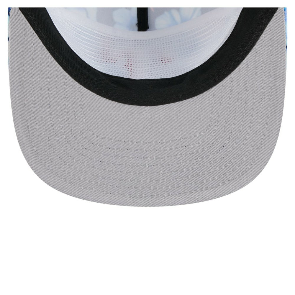 Texas Rangers New Era Adventure Pattern Golfer Trucker Snapback Hat | MLB Online
