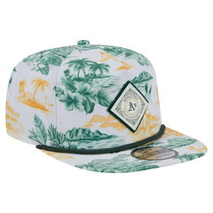 Athletics New Era Printed Island Golfer Snapback Hat | MLB Online