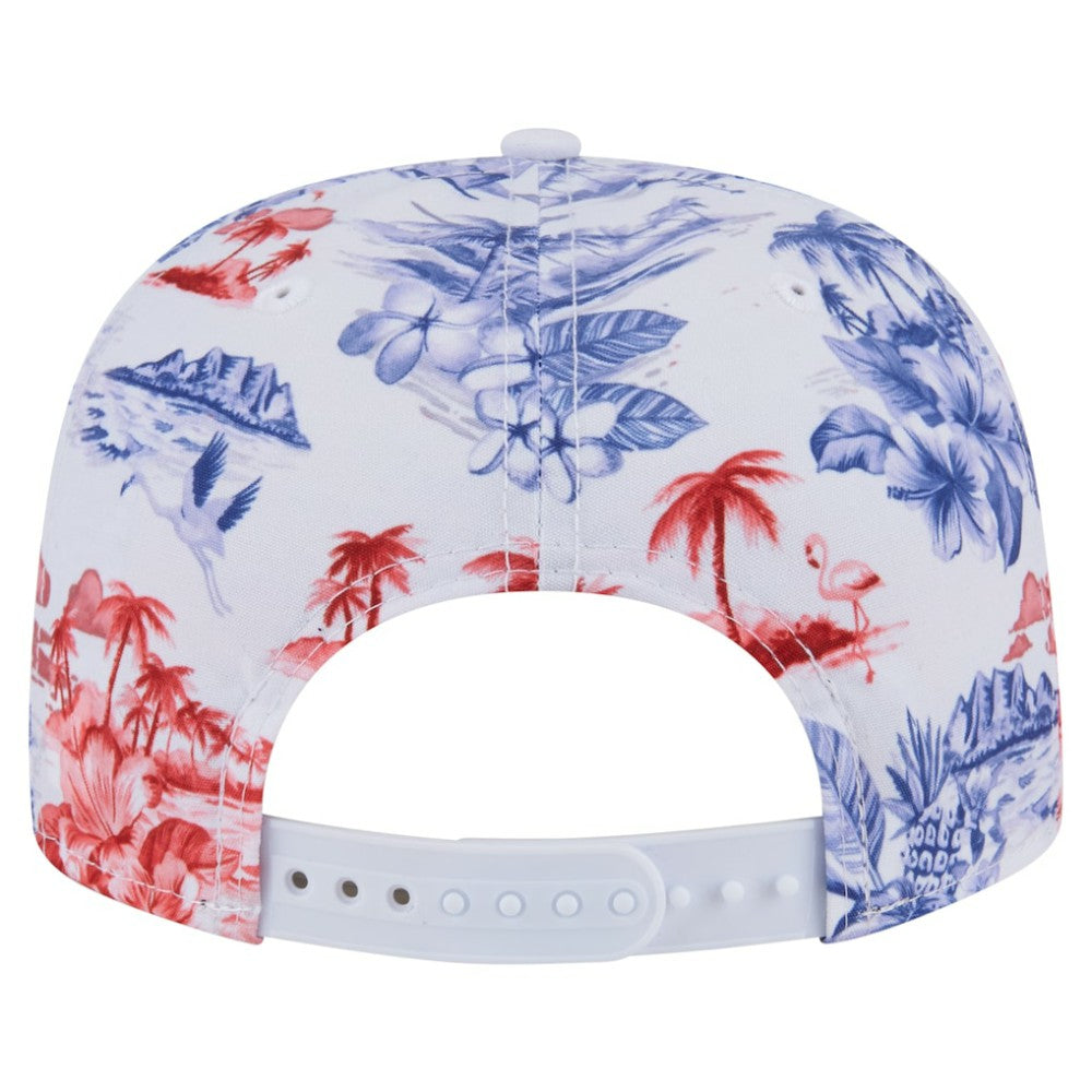 Texas Rangers New Era Printed Island Golfer Snapback Hat | MLB Online