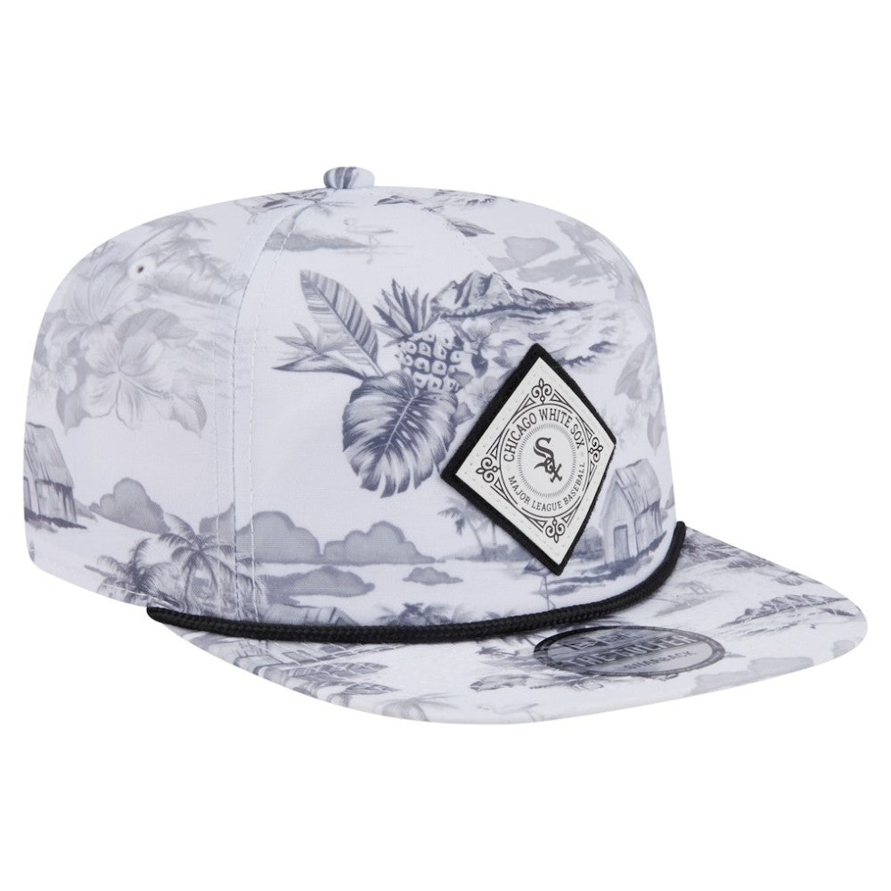 Chicago White Sox New Era Printed Island Golfer Snapback Hat | MLB Sale