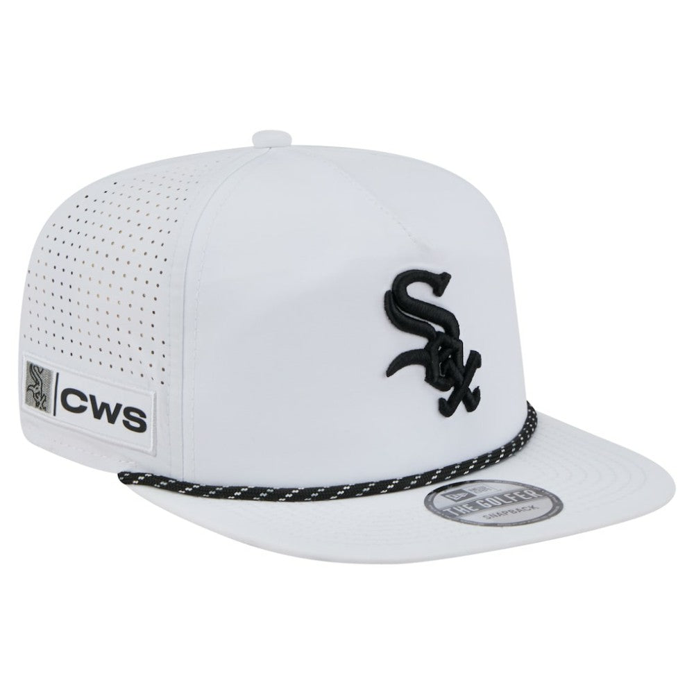 Chicago White Sox New Era Perforated Golfer Snapback Hat | MLB US