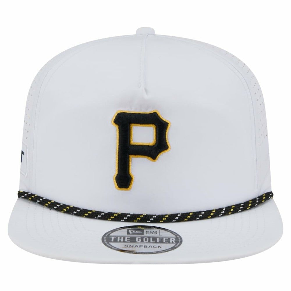 Pittsburgh Pirates New Era Perforated Golfer Snapback Hat | MLB Discount