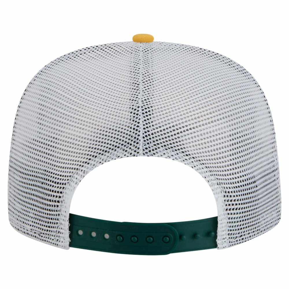 Athletics New Era Tie-Dye Golfer Trucker Adjustable Hat | MLB US