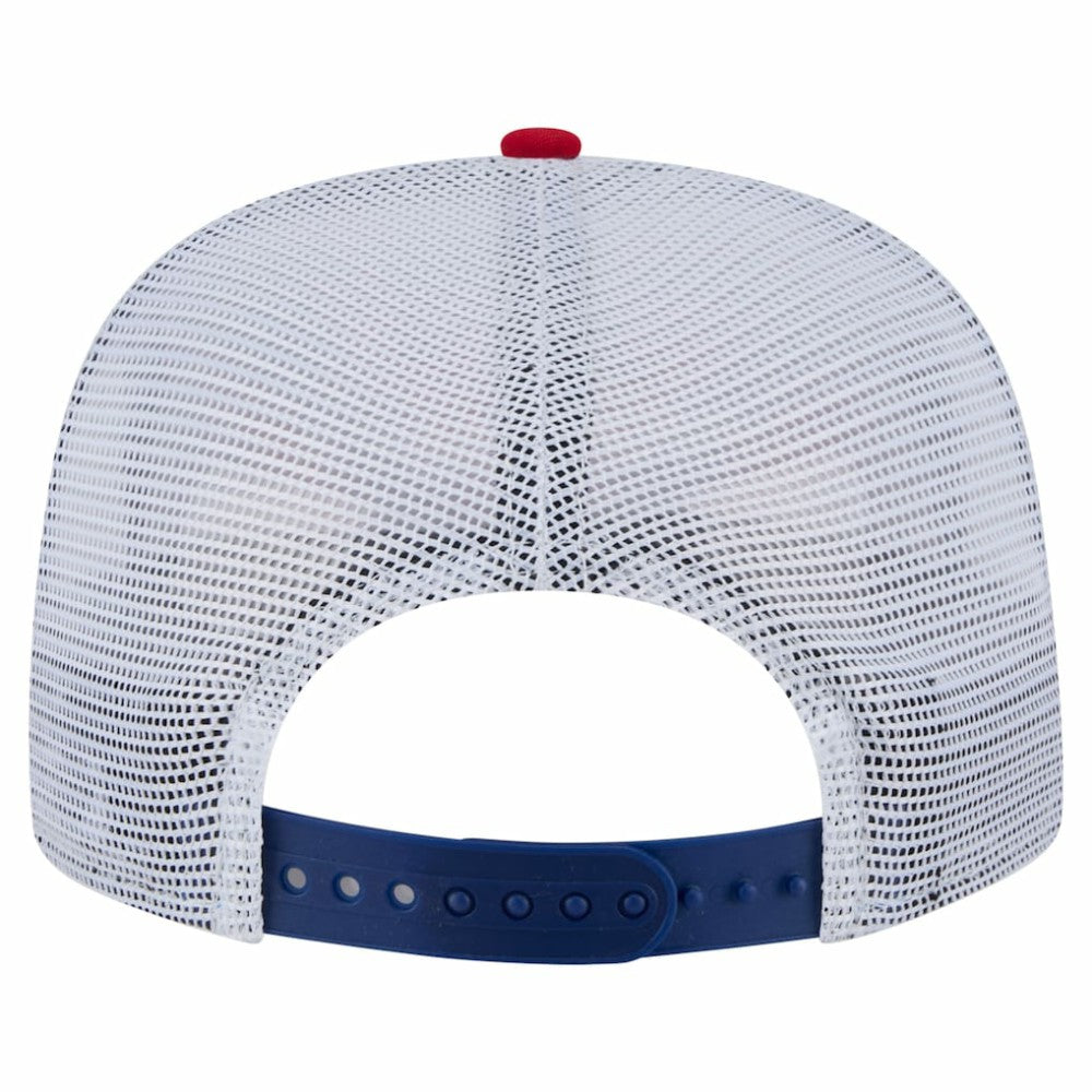 Texas Rangers New Era Tie-Dye Golfer Trucker Adjustable Hat | MLB For sale