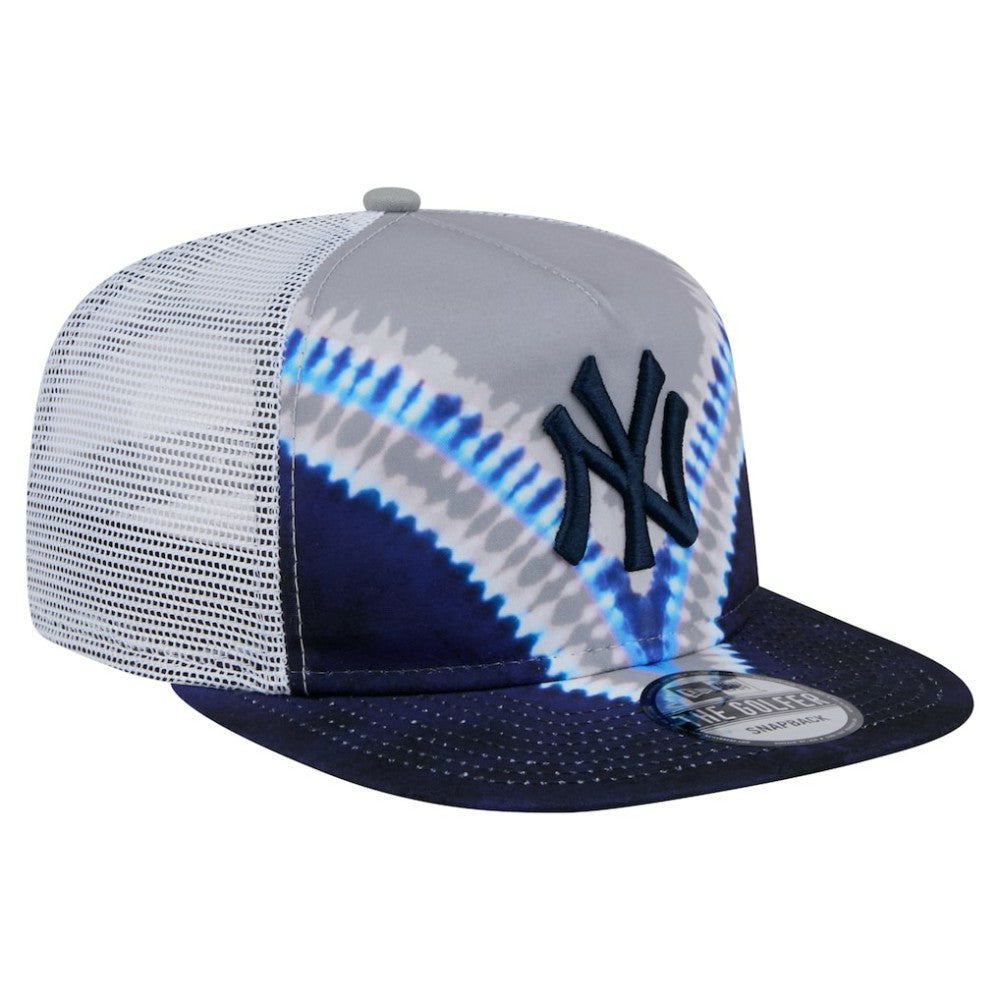 New York Yankees New Era Tie-Dye Golfer Trucker Adjustable Hat | MLB New