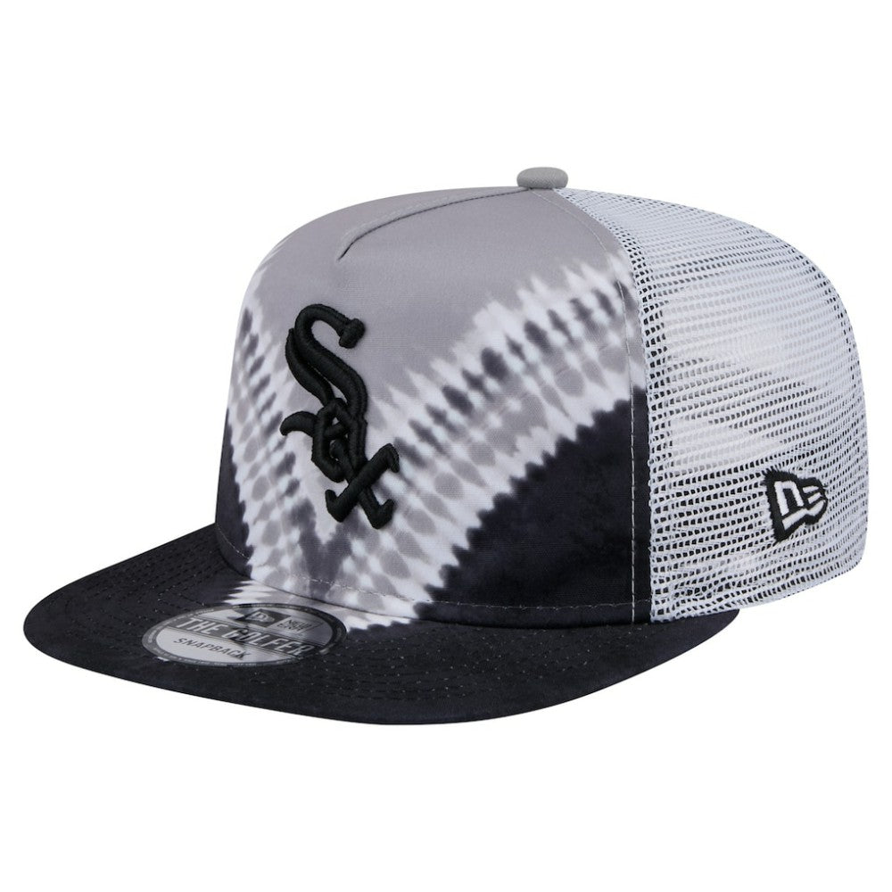Chicago White Sox New Era Tie-Dye Golfer Trucker Adjustable Hat | MLB Online