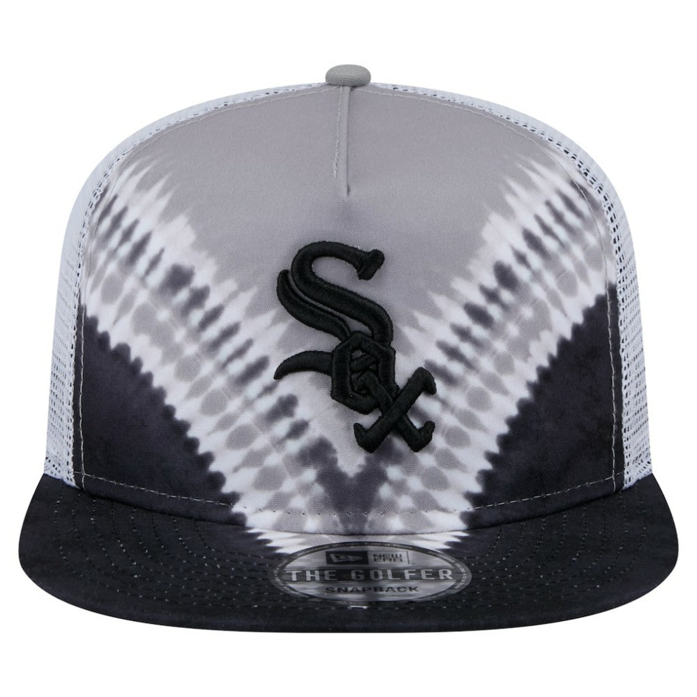 Chicago White Sox New Era Tie-Dye Golfer Trucker Adjustable Hat | MLB Online
