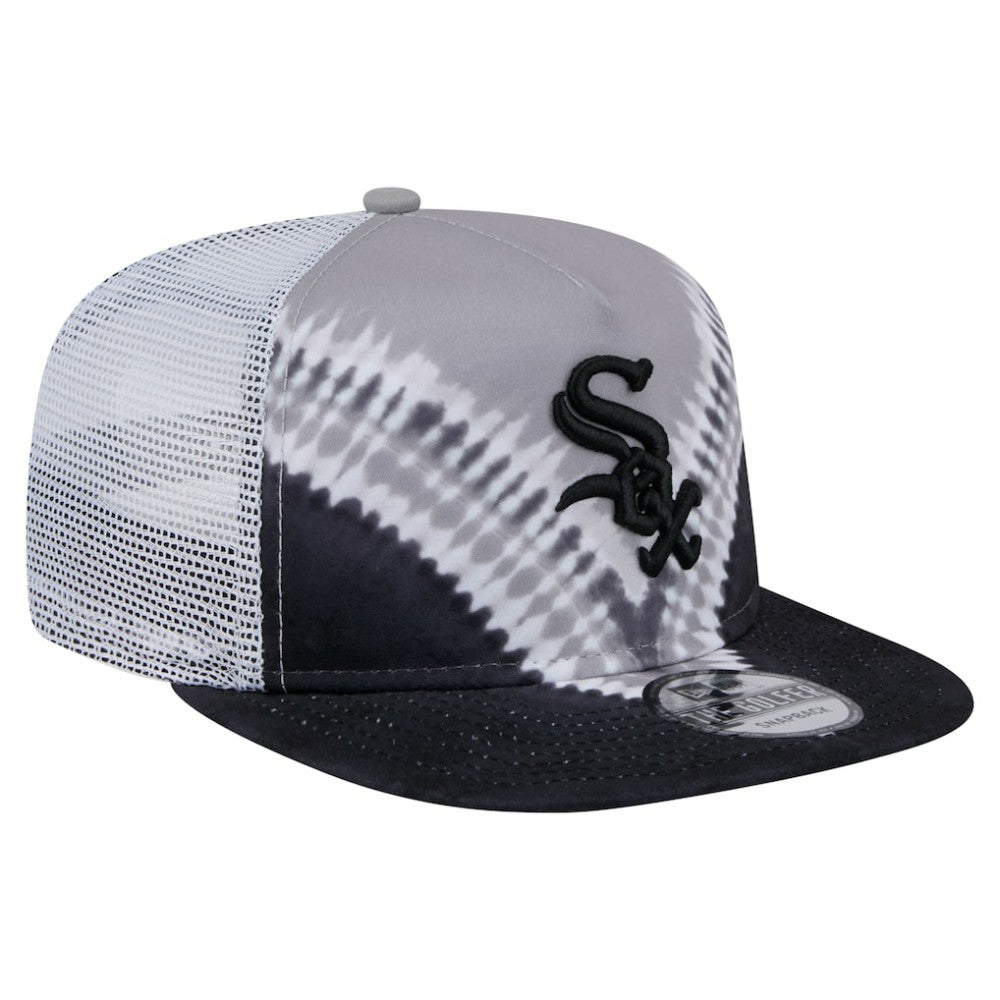 Chicago White Sox New Era Tie-Dye Golfer Trucker Adjustable Hat | MLB Online