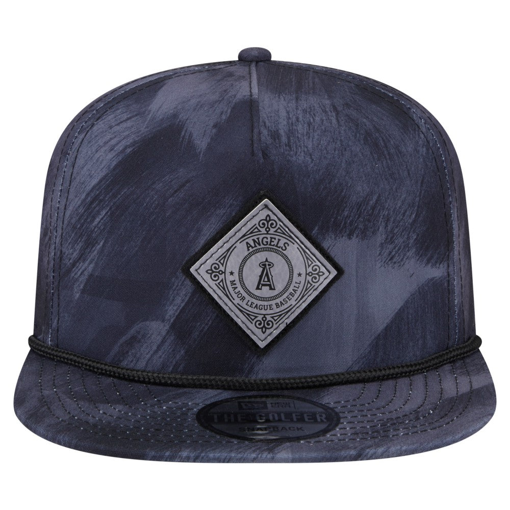 Los Angeles Angels New Era Printed Golfer Snapback Hat | MLB Discount