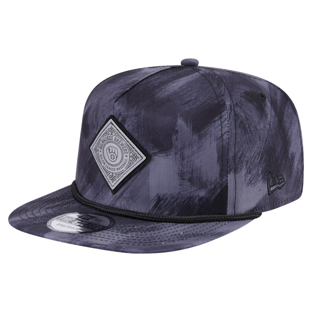 Milwaukee Brewers New Era Printed Golfer Snapback Hat | MLB New